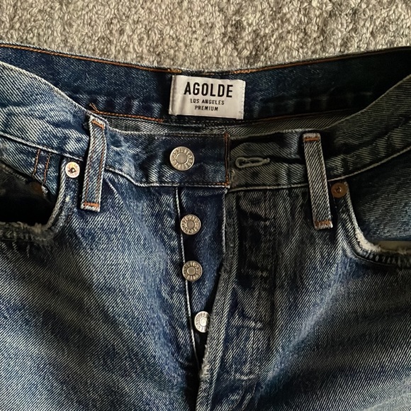 Agolde Parker cut off shorts - Picture 5 of 6